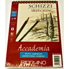 Fabriano Accademia Schizzi 120g A5 50l spiralni